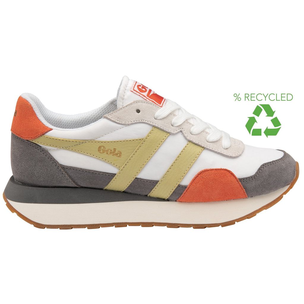 Gola Classics Indiana Sneakers Blancas Limón España | DJO-507826
