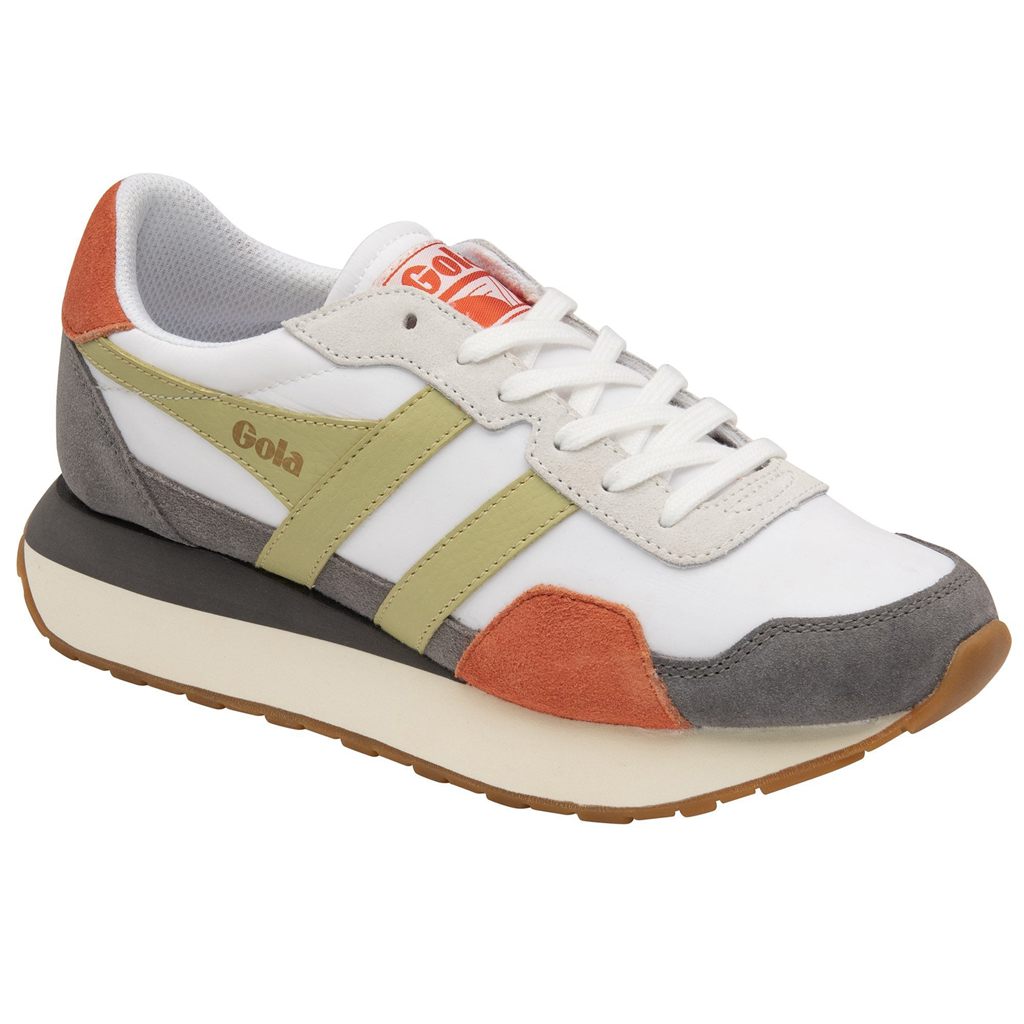 Gola Classics Indiana Sneakers Blancas Limón España | DJO-507826