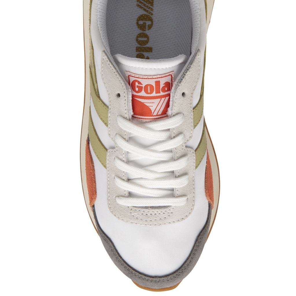 Gola Classics Indiana Sneakers Blancas Limón España | DJO-507826