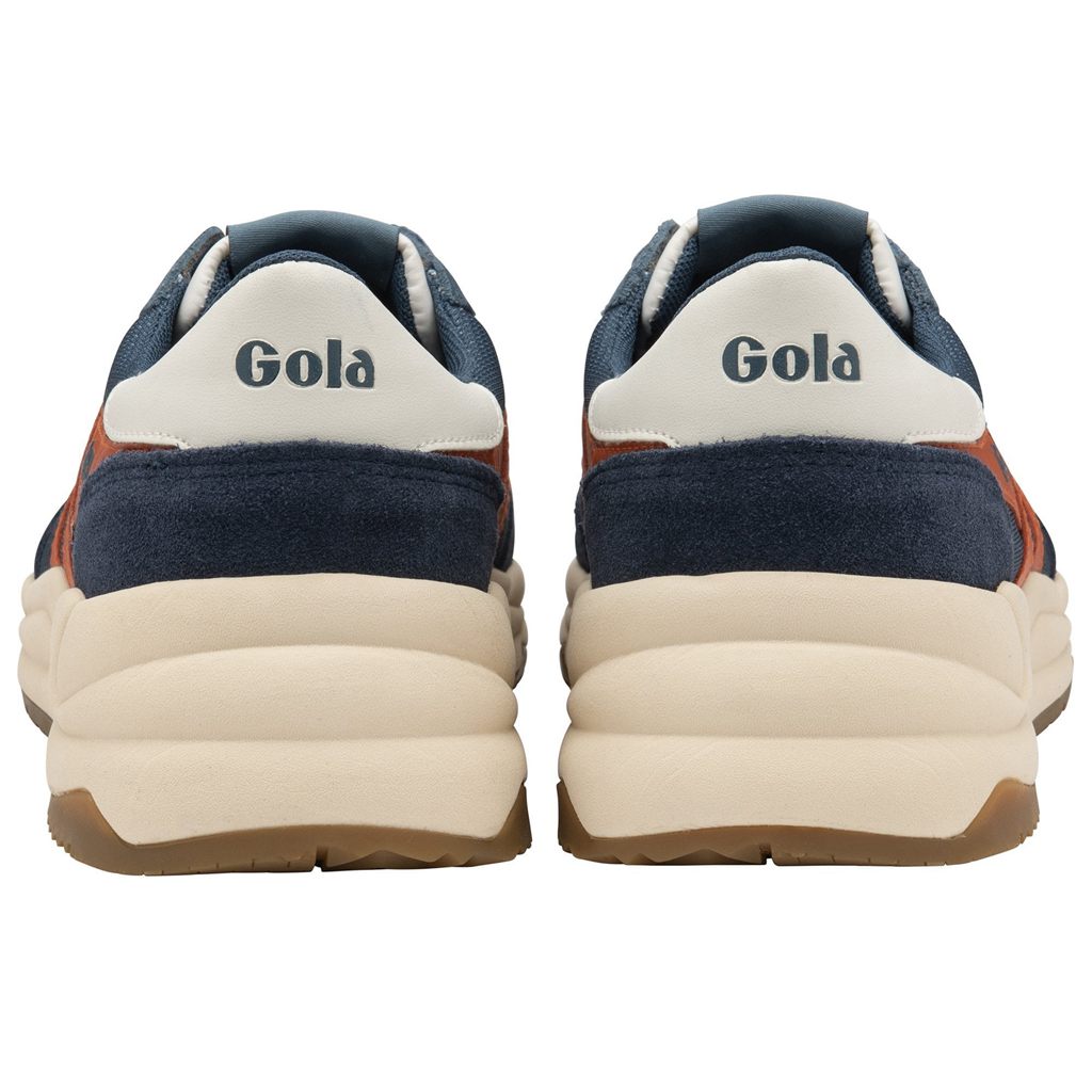 Gola Classics Jupiter Sneakers Azul Marino Naranjas España | XTS-930517