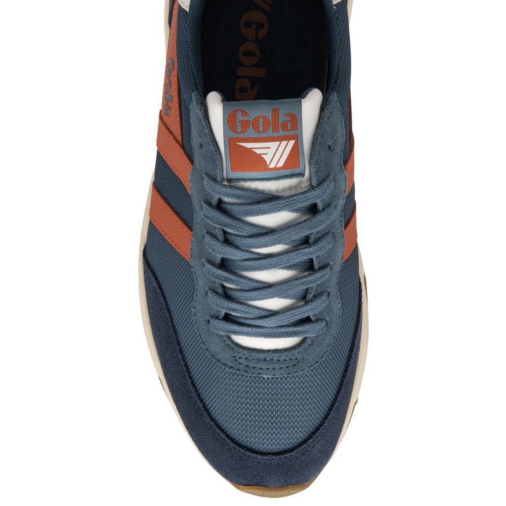 Gola Classics Jupiter Sneakers Azul Marino Naranjas España | XTS-930517