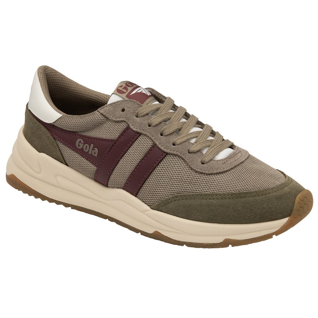 Gola Classics Jupiter Sneakers Kaki Burdeos España | XCI-605721