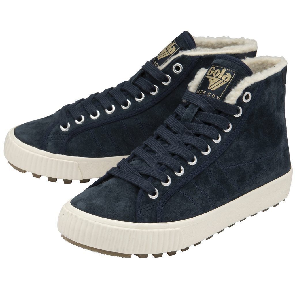 Gola Classics Nordic High Plimsolls Shoes Azul Marino España | WFC-150427