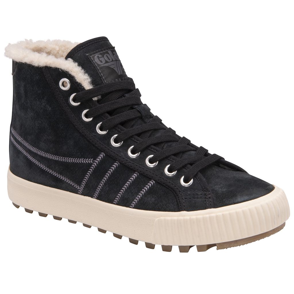 Gola Classics Nordic High Plimsolls Shoes Negras España | VAP-976543
