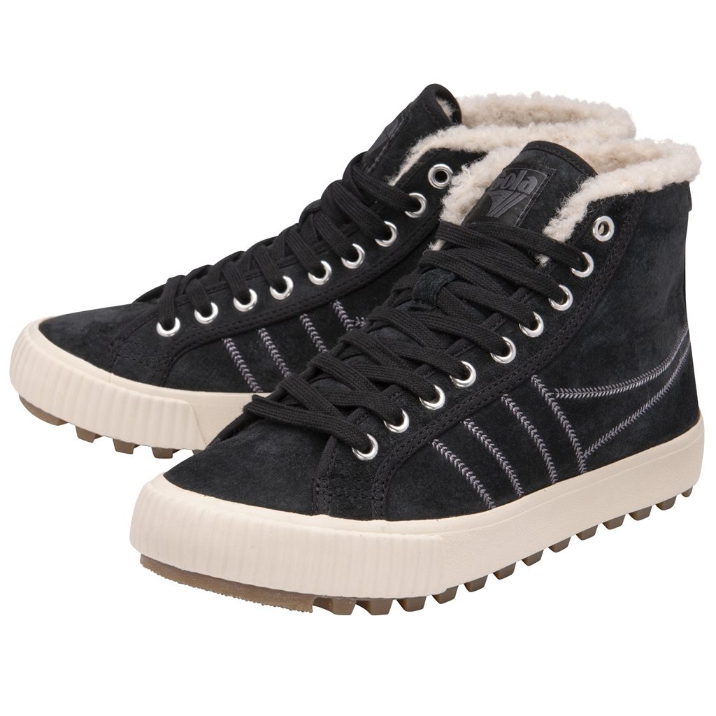 Gola Classics Nordic High Plimsolls Shoes Negras España | VAP-976543