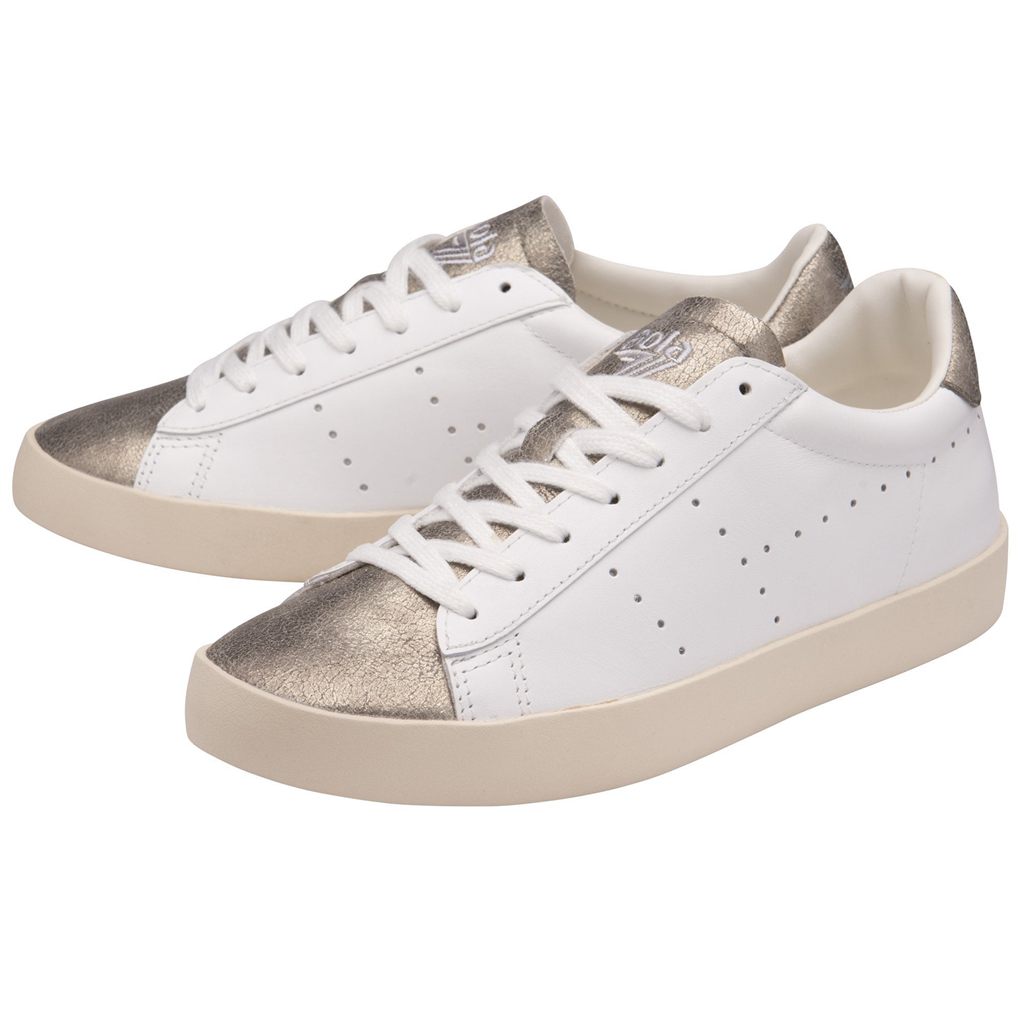 Gola Classics Nova Metallic Sneakers Blancas Doradas España | AVN-413758