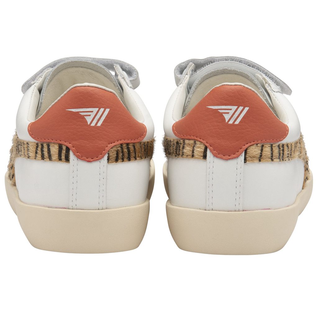 Gola Classics Nova Strap Safari Sneakers Blancas Coral España | UWI-302748