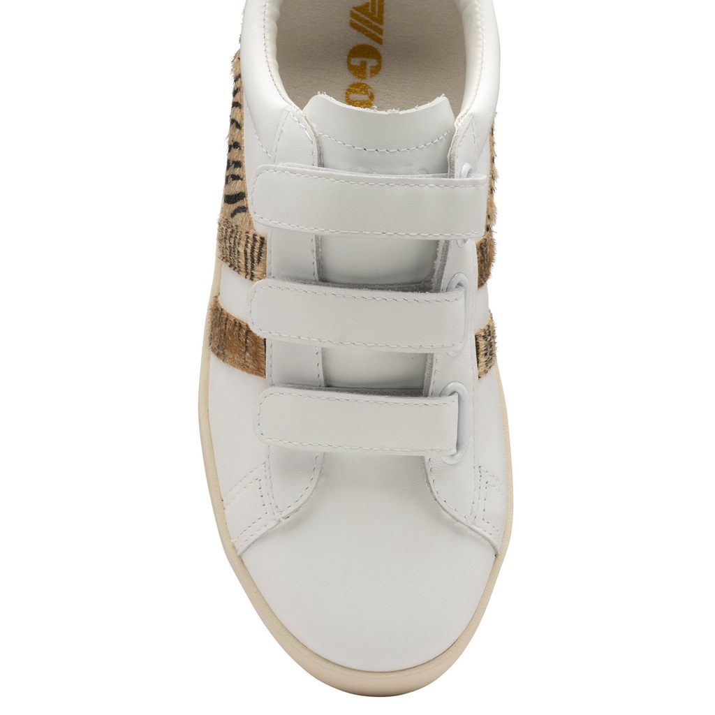 Gola Classics Nova Strap Safari Sneakers Blancas Coral España | UWI-302748