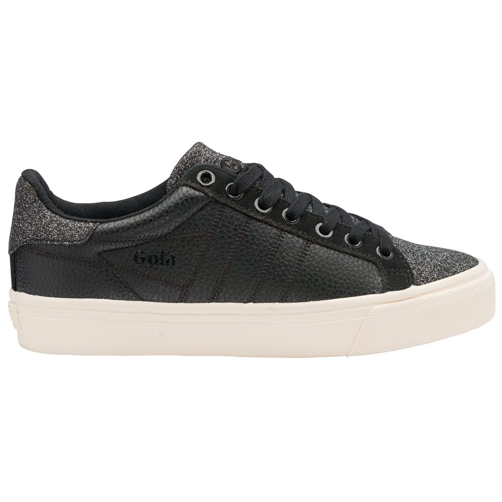 Gola Classics Orchid II Glitter Sneakers Negras España | NBY-247968