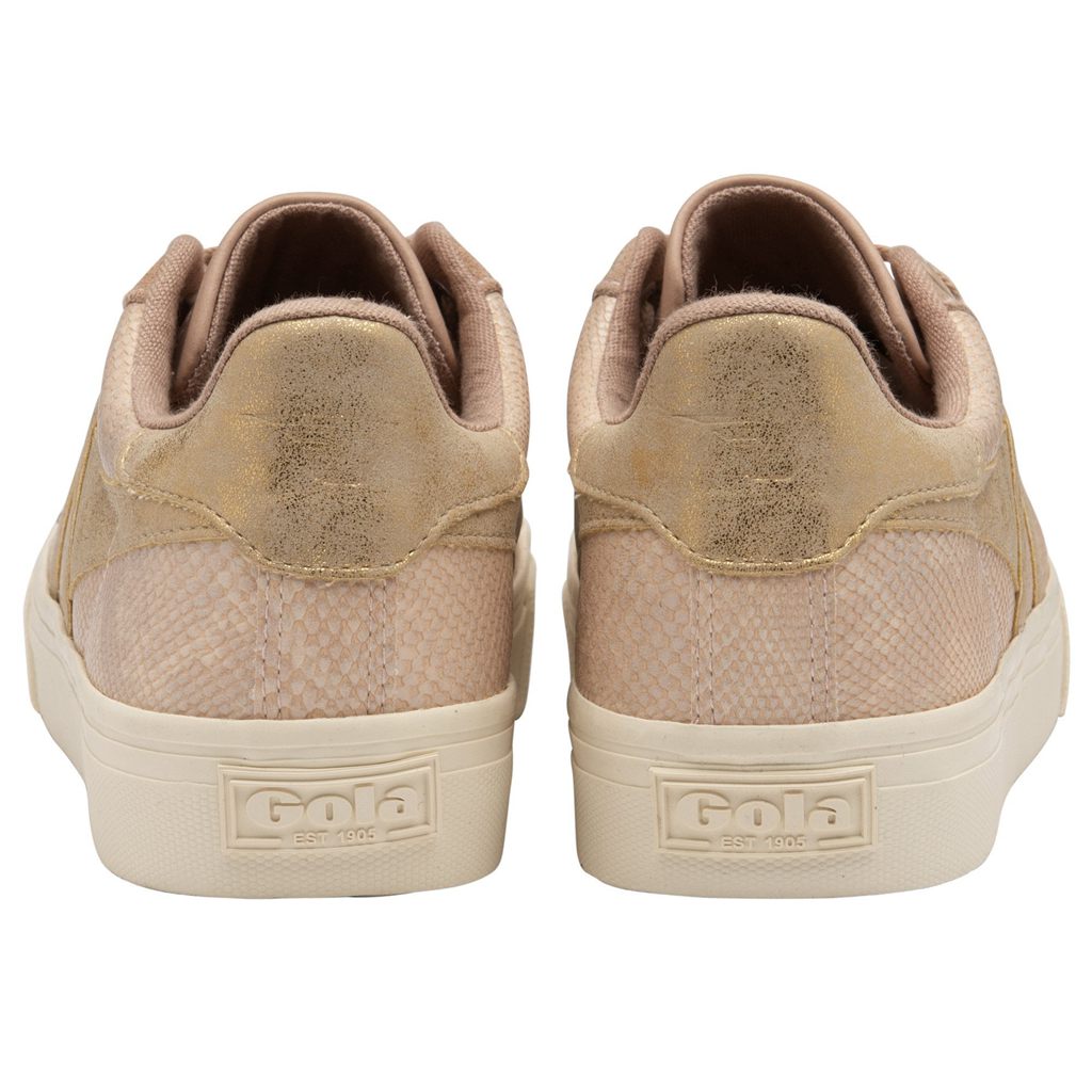 Gola Classics Orchid II Lizard Sneakers Rosas Doradas España | ODK-419782