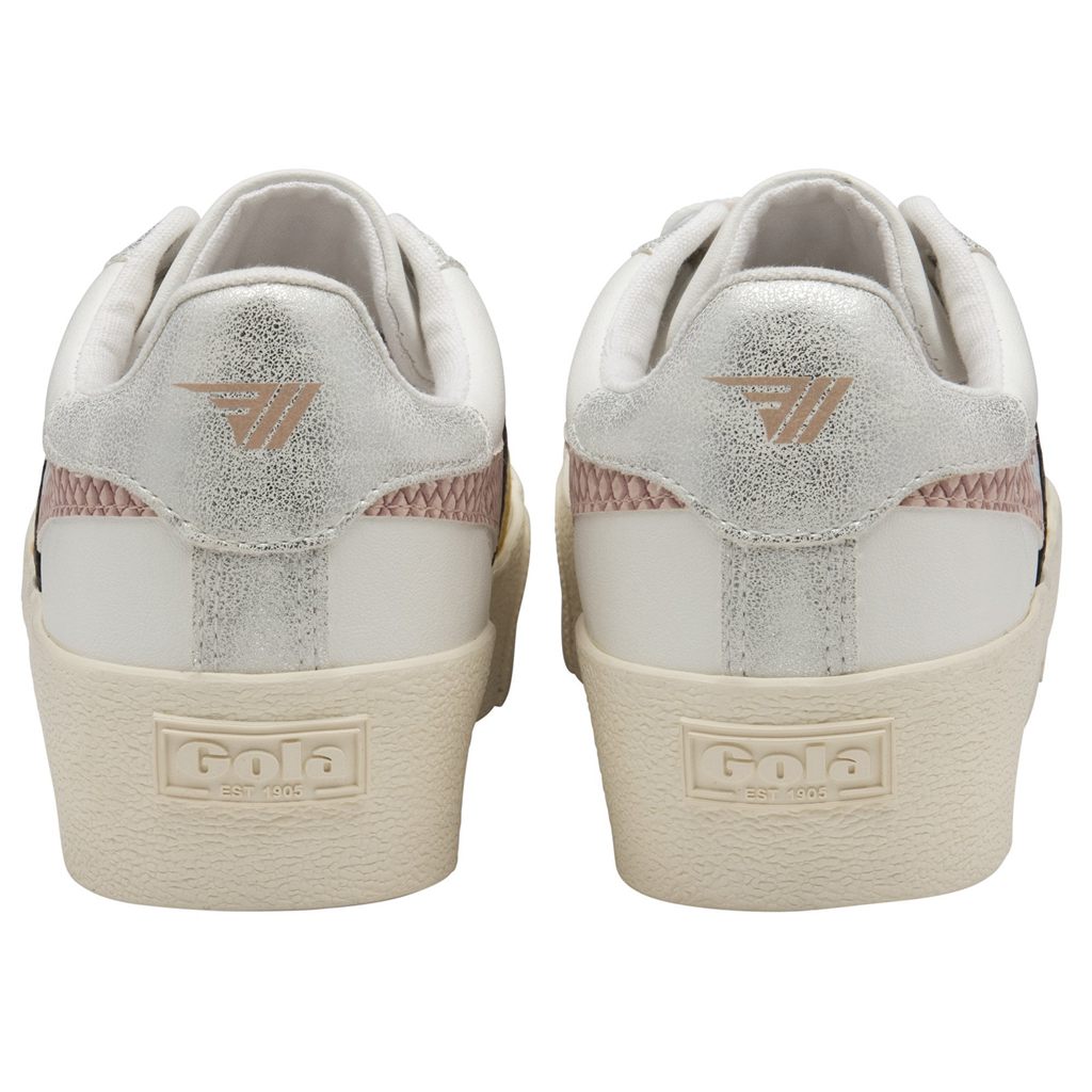 Gola Classics Orchid Platform Trident Snake Sneakers Blancas Rosas España | BJC-749201