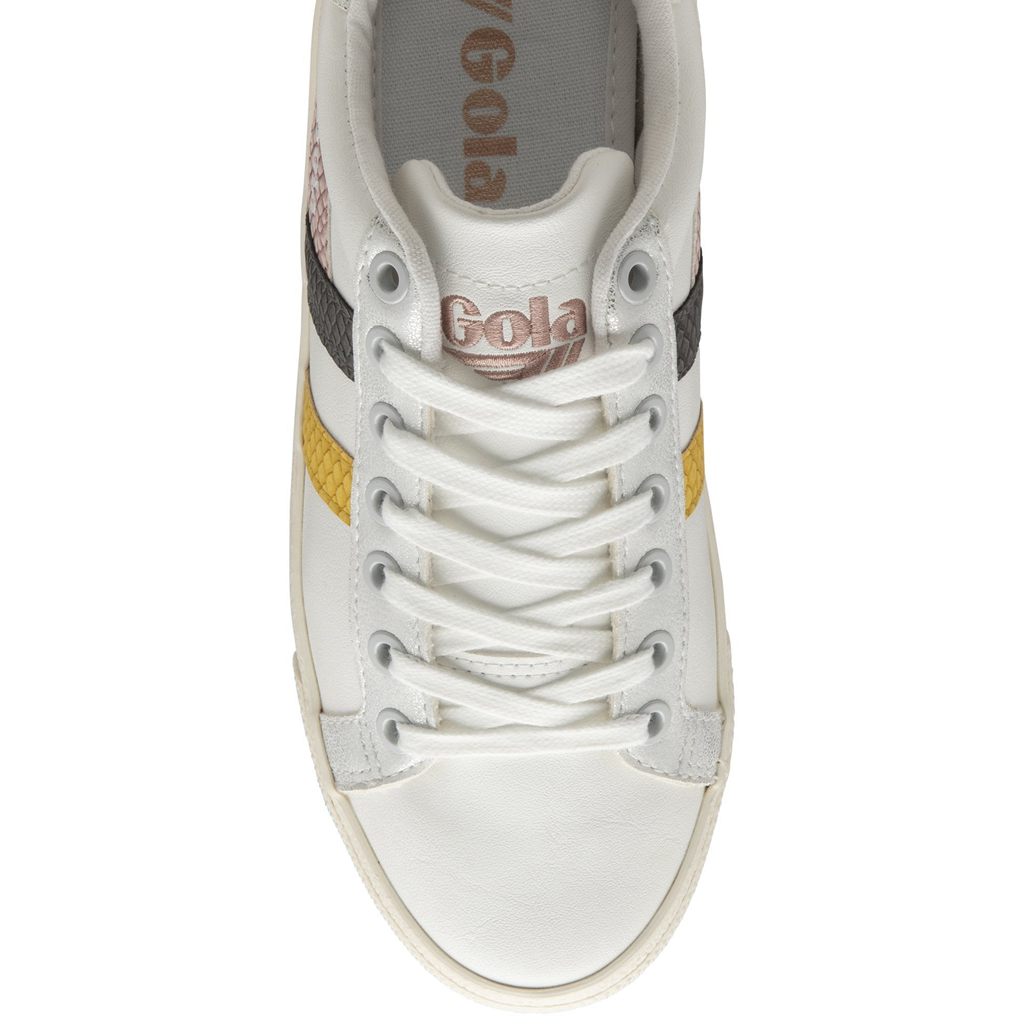Gola Classics Orchid Platform Trident Snake Sneakers Blancas Rosas España | BJC-749201