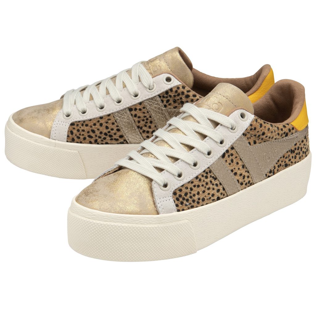 Gola Classics Orchid Platform Tropic Sneakers Doradas España | YHI-907863