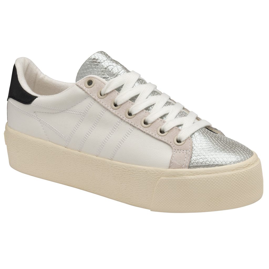 Gola Classics Orchid Platform Viper Sneakers Blancas Plateadas España | VQD-387046
