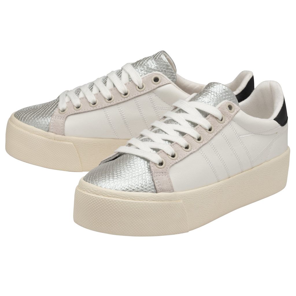 Gola Classics Orchid Platform Viper Sneakers Blancas Plateadas España | VQD-387046