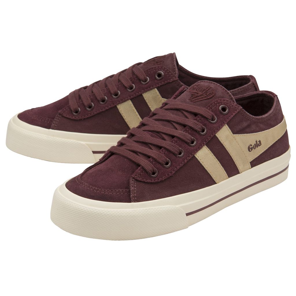 Gola Classics Quota II Mirror Plimsoll Sneakers Doradas España | MJN-817042