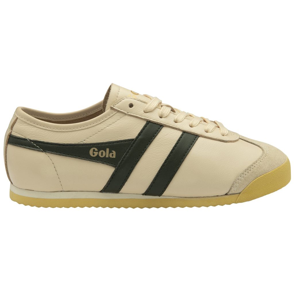 Gola Classics Race Leather Sneakers Kaki Oscuro España | DZA-734206