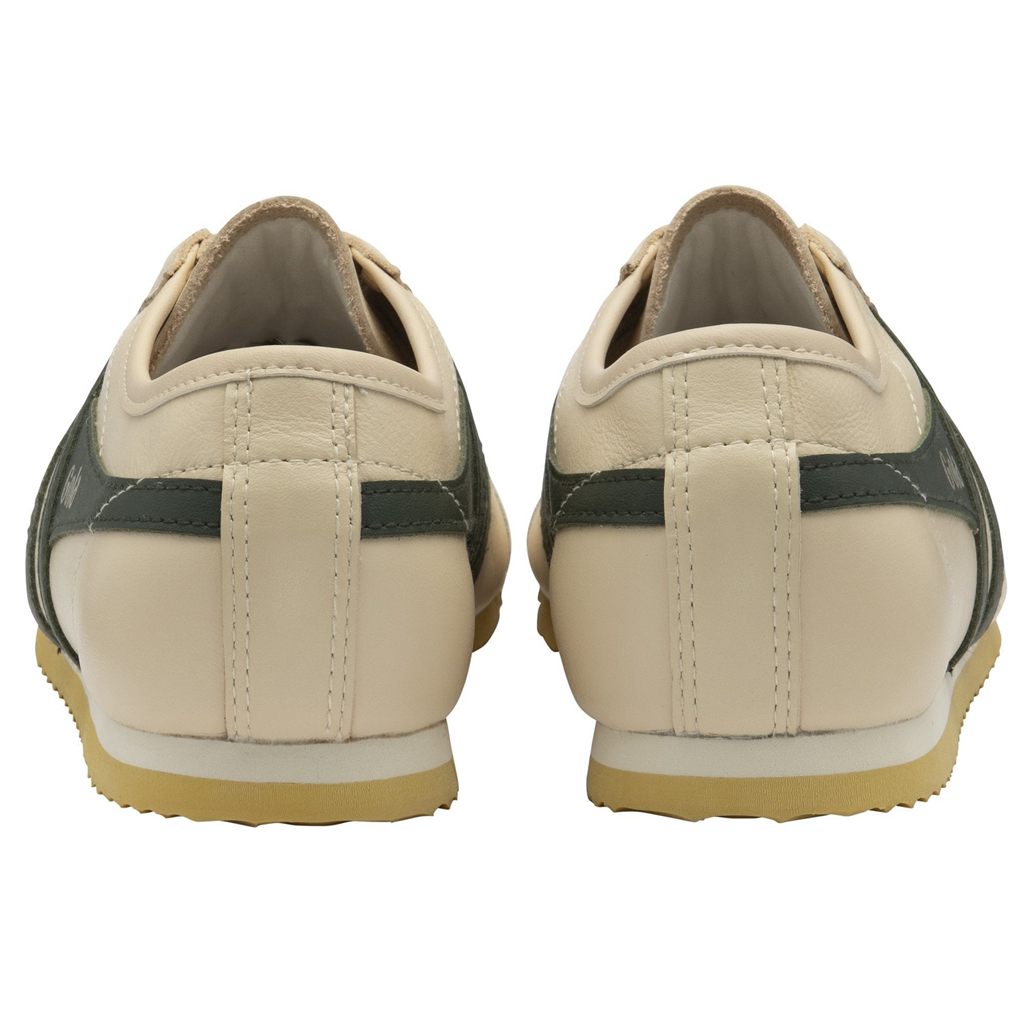 Gola Classics Race Leather Sneakers Kaki Oscuro España | DZA-734206