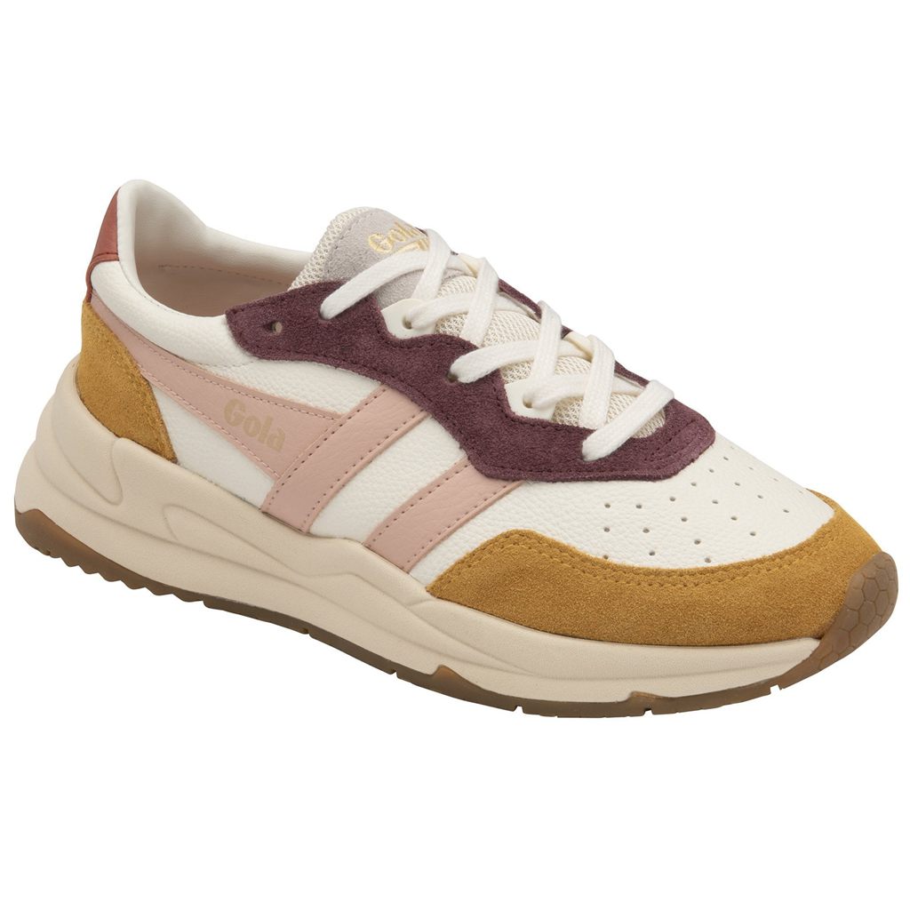 Gola Classics Saturn Quadrant Sneakers Blancas Rosas Naranjas España | POU-097815