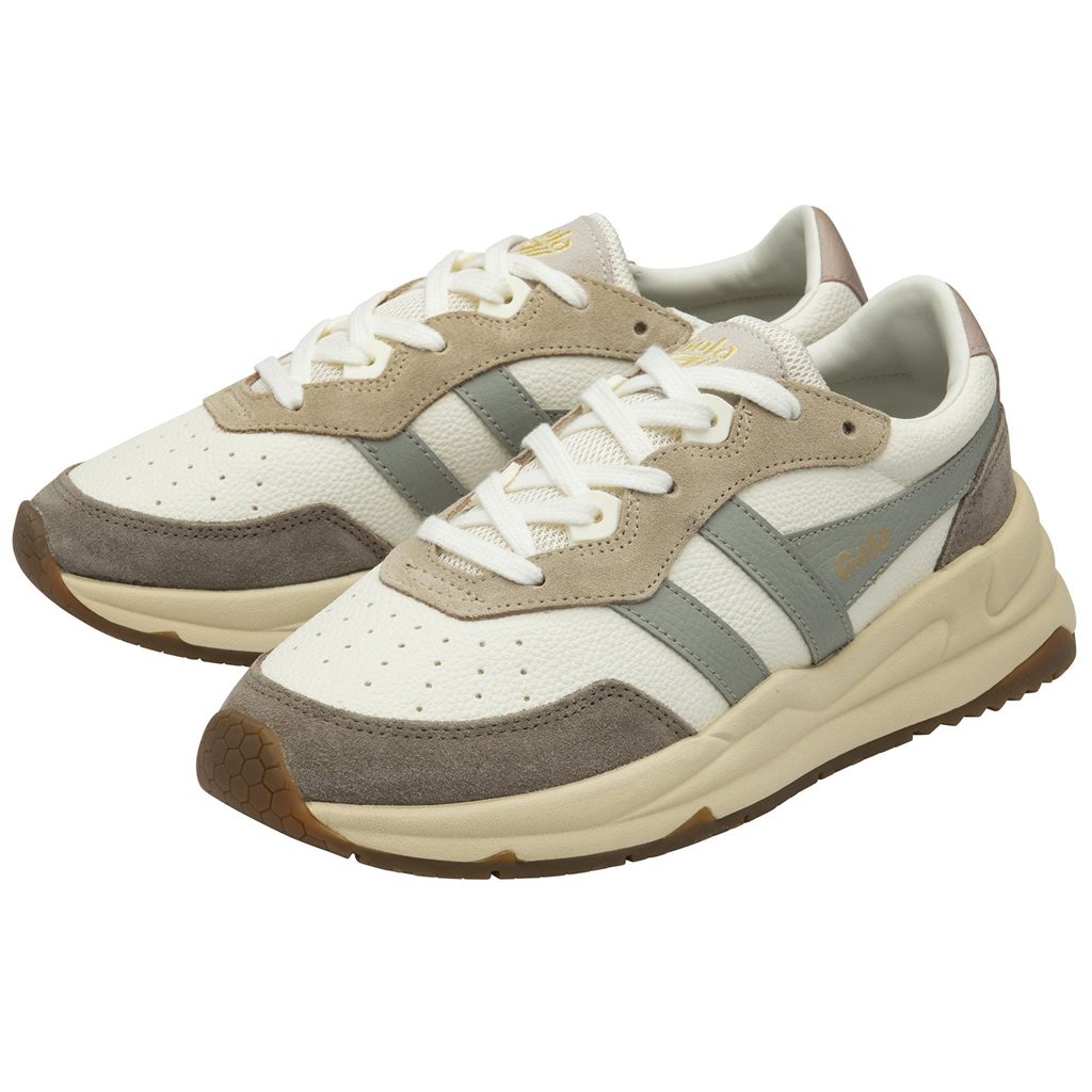 Gola Classics Saturn Quadrant Sneakers Blancas Gris Claro España | LXT-326715