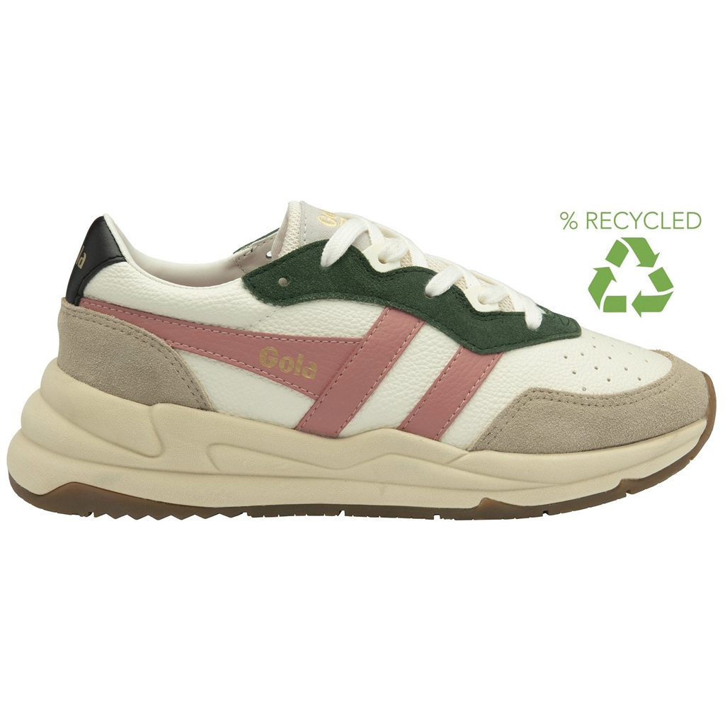Gola Classics Saturn Quadrant Sneakers Blancas Coral Rosas España | OMC-013759