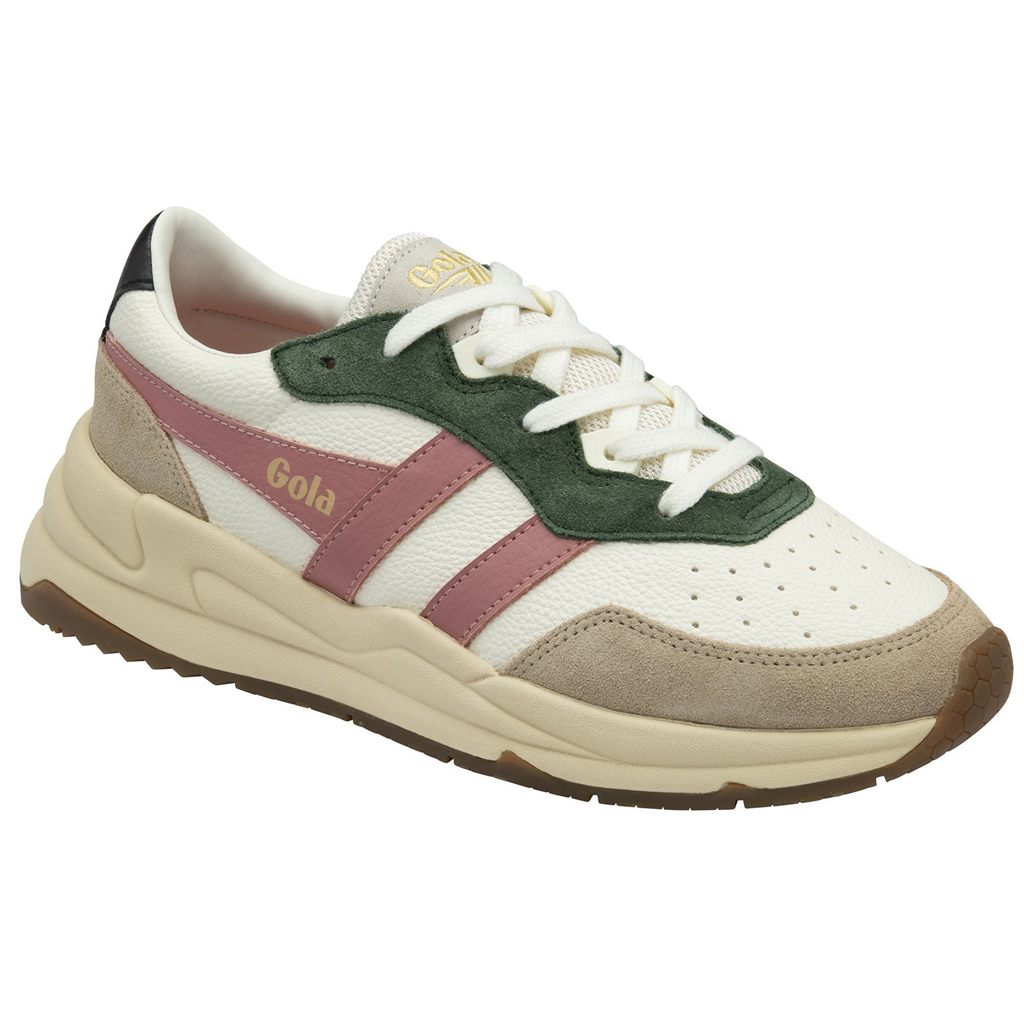 Gola Classics Saturn Quadrant Sneakers Blancas Coral Rosas España | OMC-013759