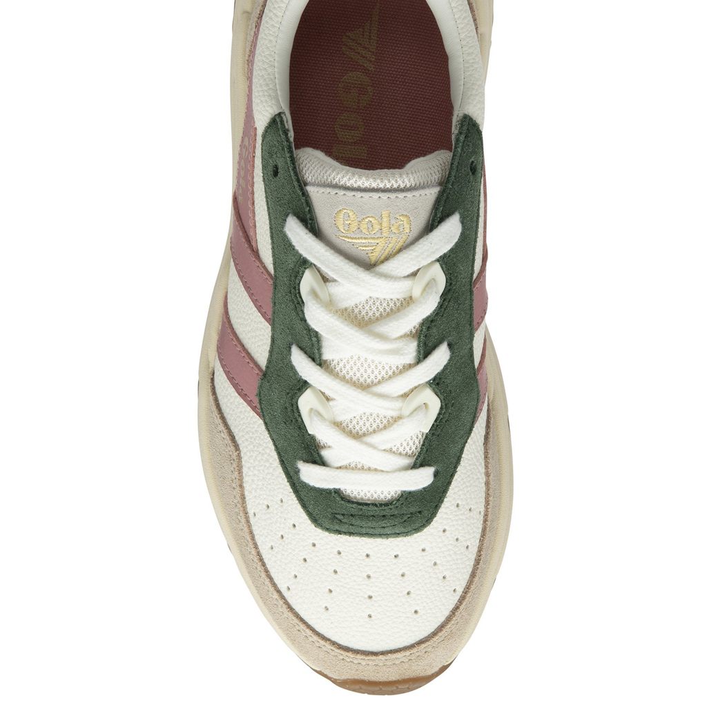 Gola Classics Saturn Quadrant Sneakers Blancas Coral Rosas España | OMC-013759