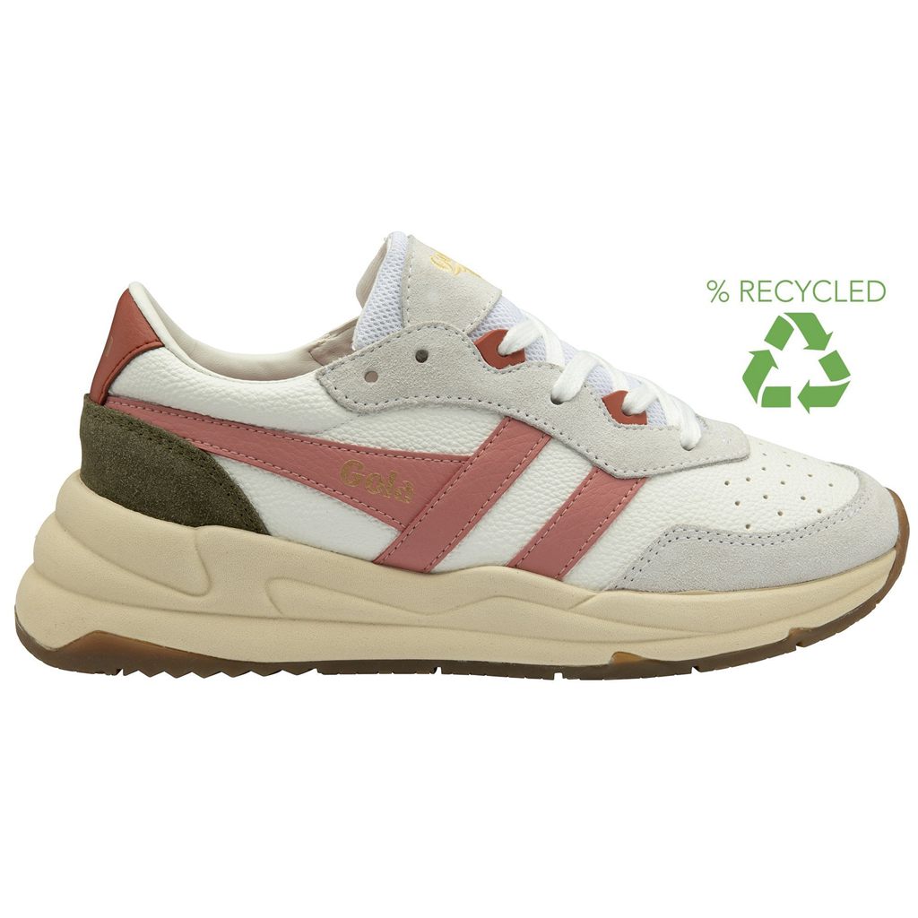 Gola Classics Saturn Sneakers Blancas Coral Rosas Kaki España | OCG-562978