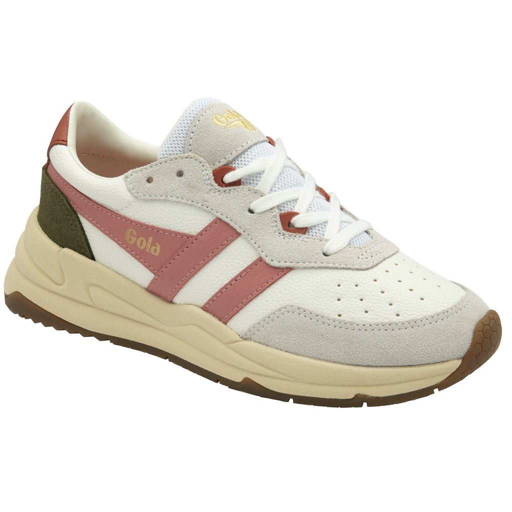 Gola Classics Saturn Sneakers Blancas Coral Rosas Kaki España | OCG-562978