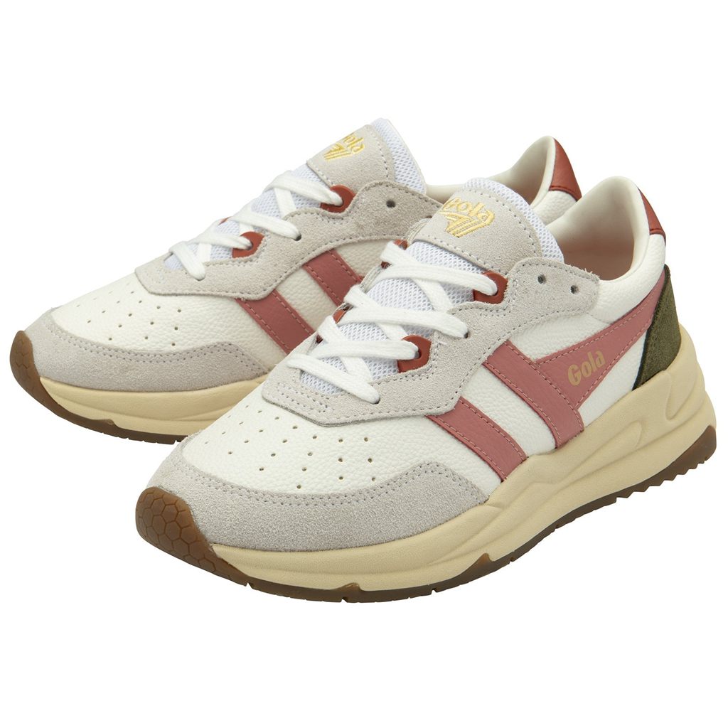 Gola Classics Saturn Sneakers Blancas Coral Rosas Kaki España | OCG-562978