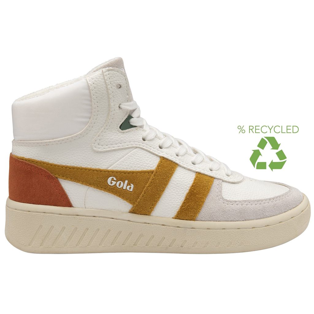 Gola Classics Slam Trident Sneakers Blancas Naranjas España | PWQ-245307