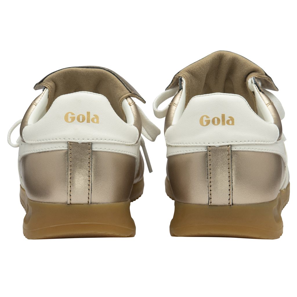 Gola Classics Stadium '86 Sneakers Doradas Blancas España | QPT-357108