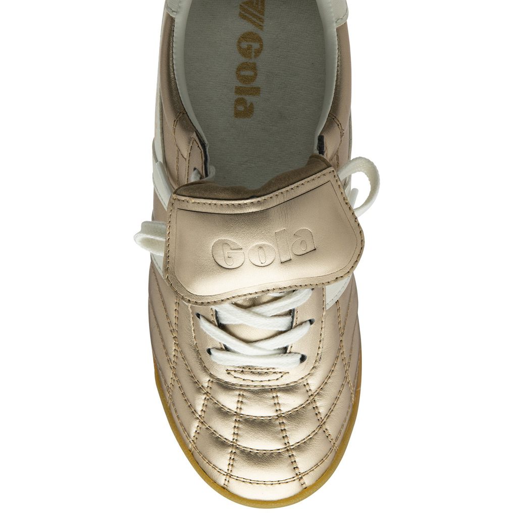 Gola Classics Stadium '86 Sneakers Doradas Blancas España | QPT-357108