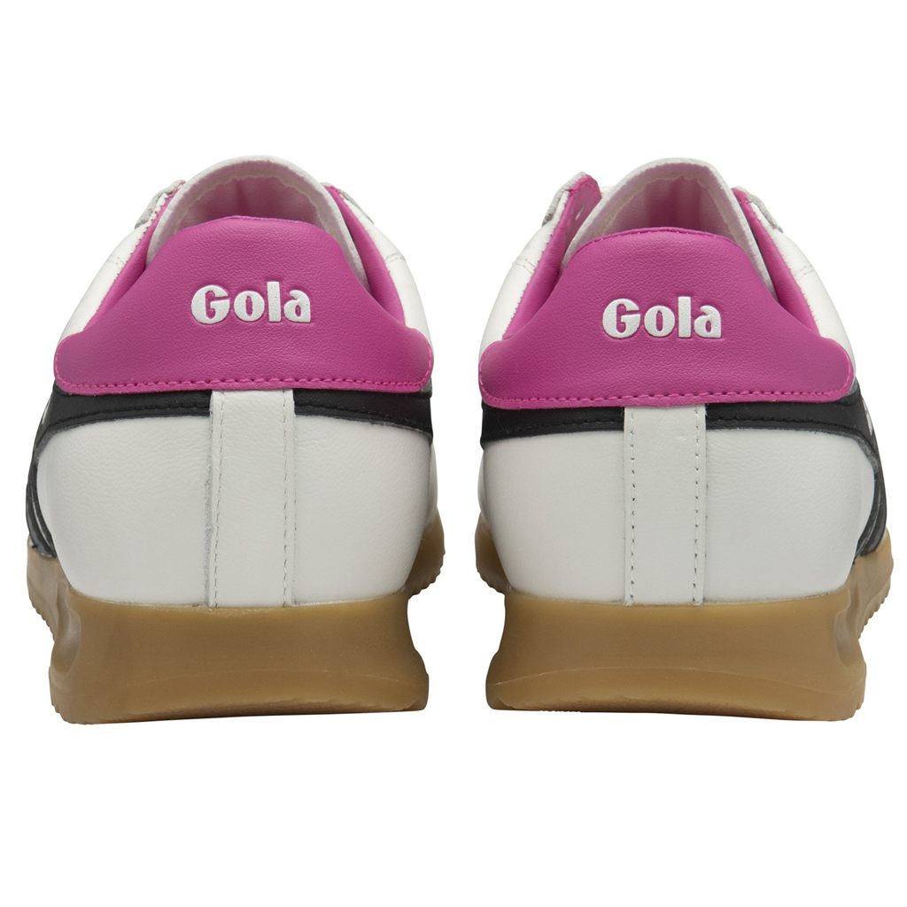Gola Classics Stadium Sneakers Blancas Negras Rosas España | EKL-587392
