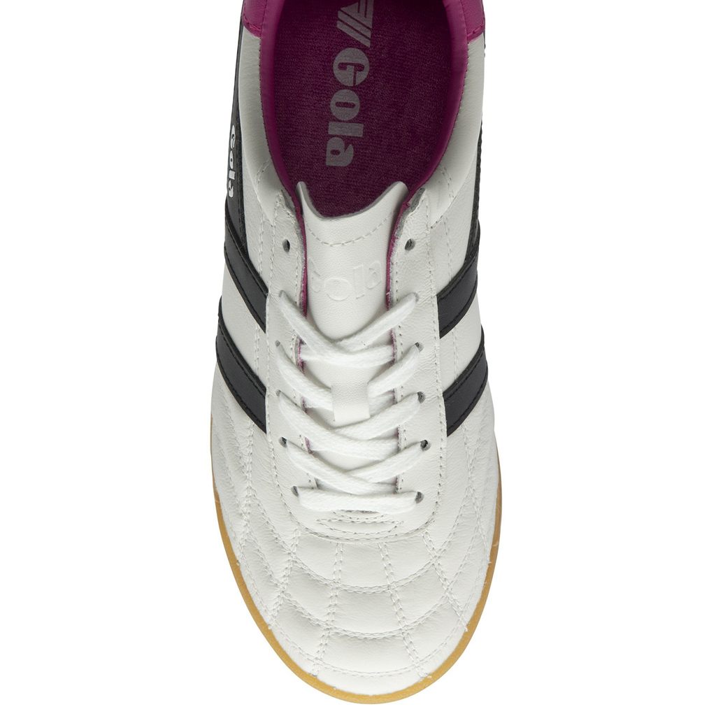 Gola Classics Stadium Sneakers Blancas Negras Rosas España | EKL-587392