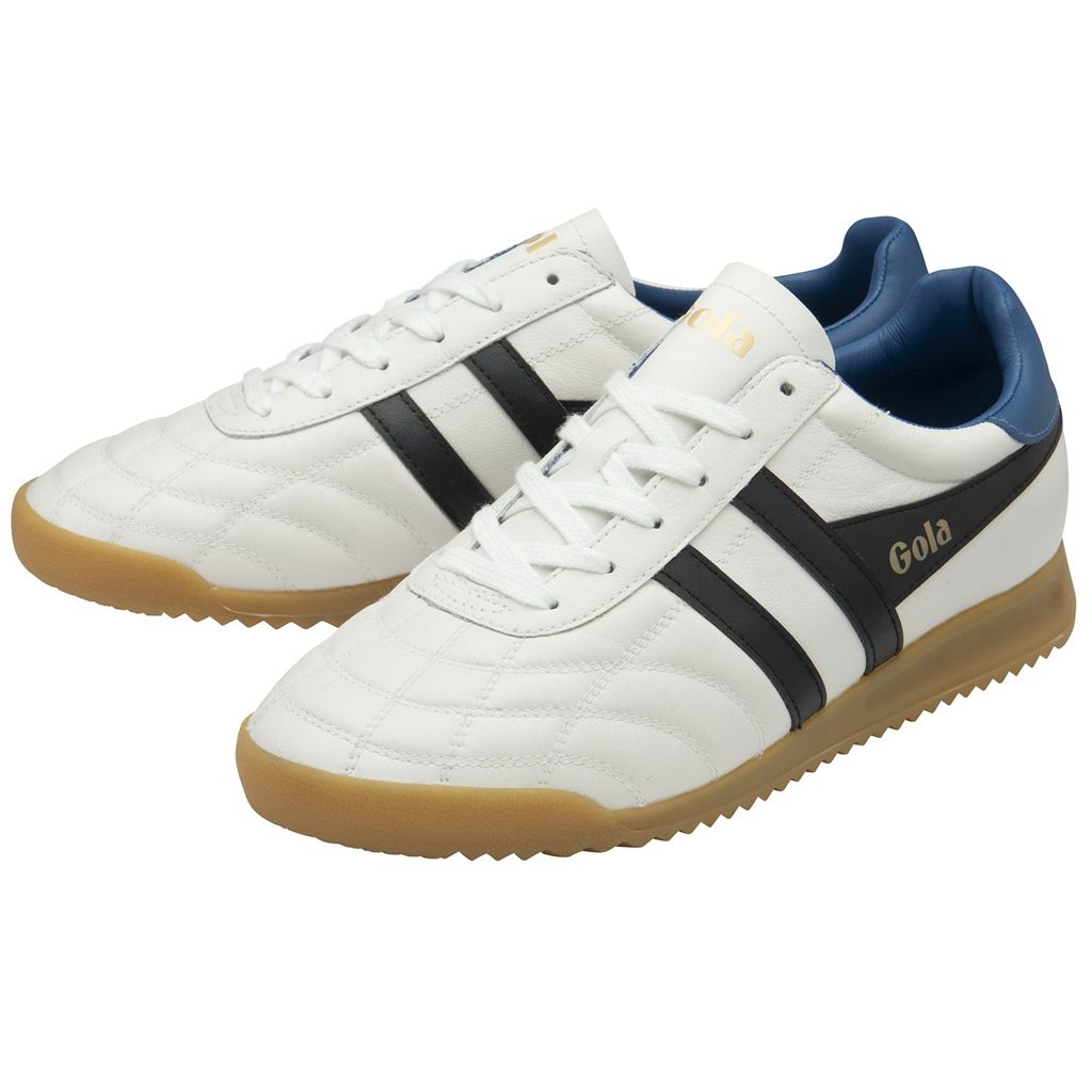 Gola Classics Stadium Sneakers Blancas Negras Azules España | XZQ-930564