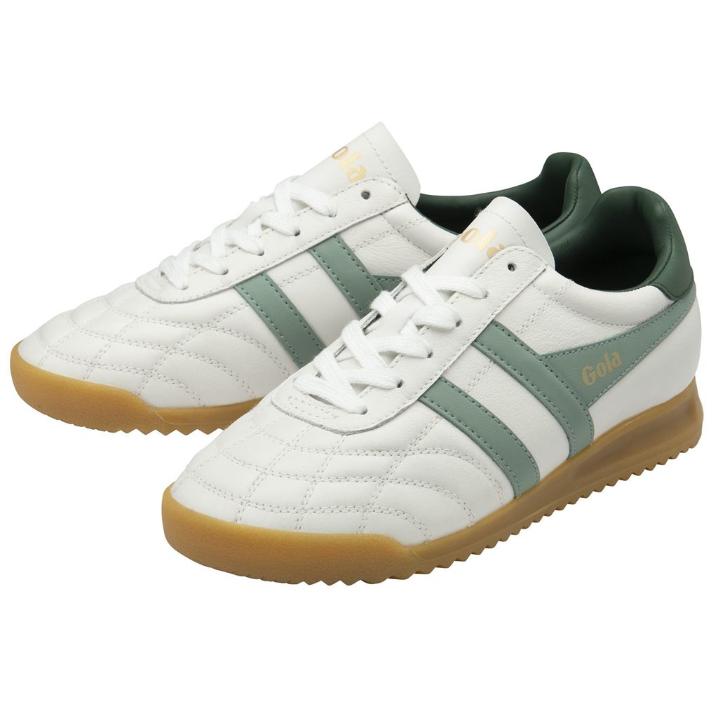Gola Classics Stadium Sneakers Blancas Verde España | ICF-413269