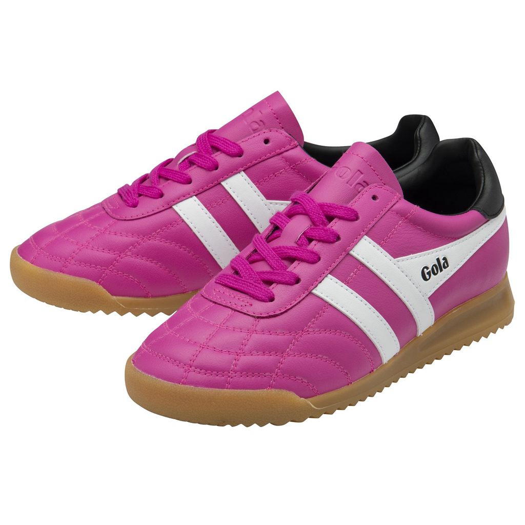 Gola Classics Stadium Sneakers Rosas Blancas Negras España | PFV-304816