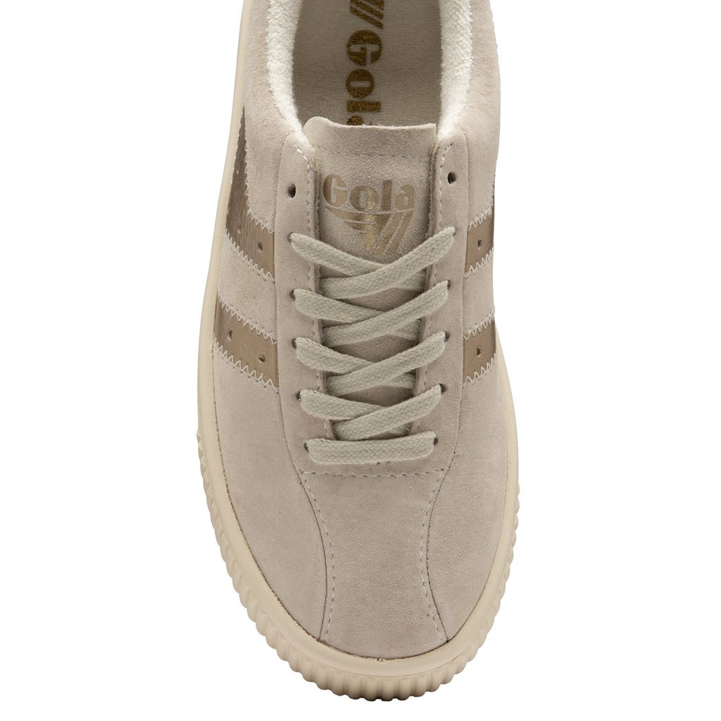 Gola Classics Super Court Metallic Sneakers Blancas Doradas España | HSW-269735