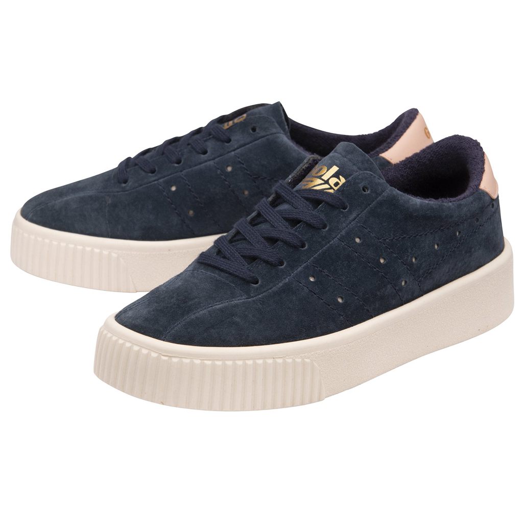 Gola Classics Super Court Suede Sneakers Azul Marino Rosas España | EJD-374295