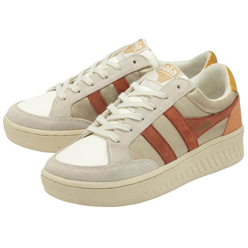 Gola Classics Superslam Blaze Sneakers Doradas Naranjas España | OHU-106483