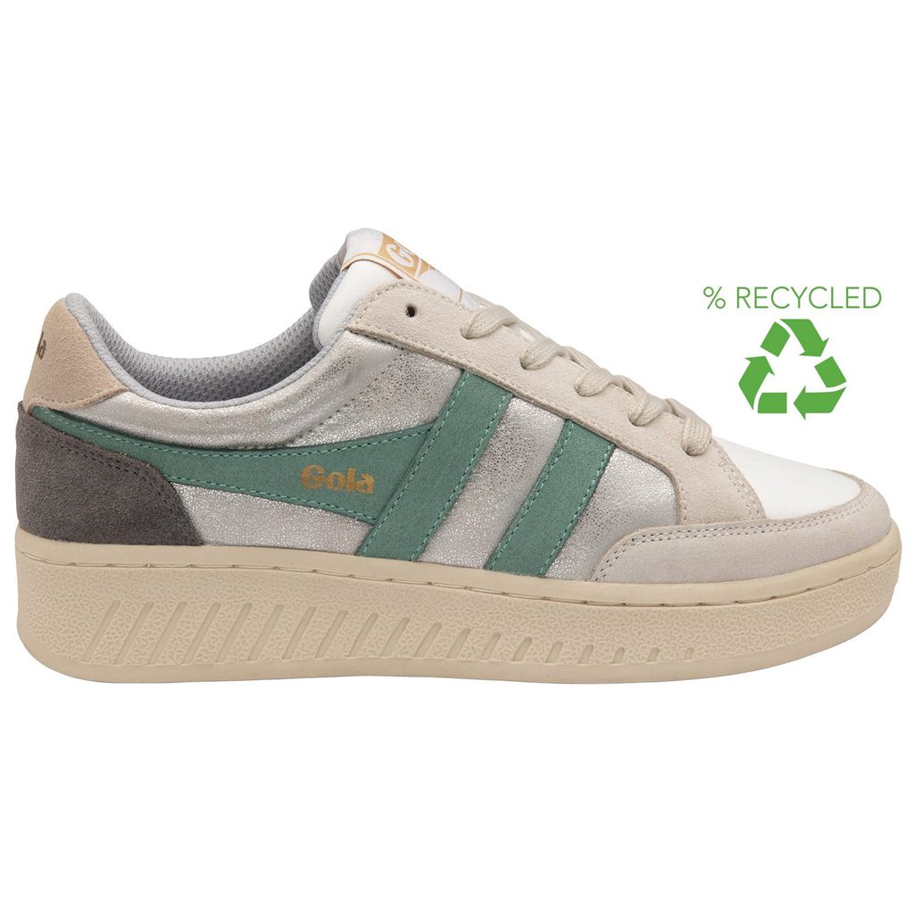 Gola Classics Superslam Blaze Sneakers Plateadas Verde Gris España | QIG-596320