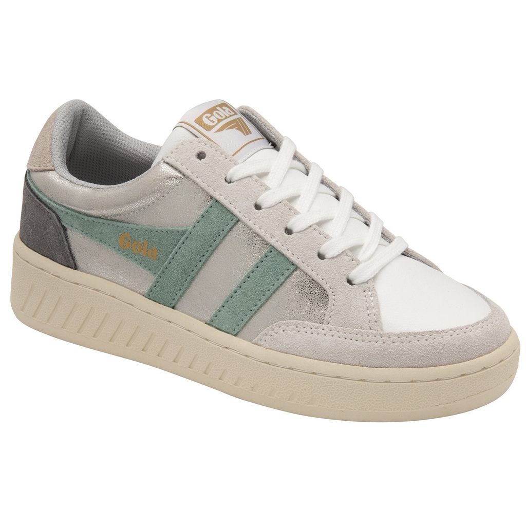 Gola Classics Superslam Blaze Sneakers Plateadas Verde Gris España | QIG-596320