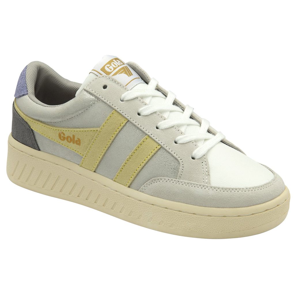 Gola Classics Superslam Blaze Sneakers Plateadas Limón Lavanda España | HSY-985403
