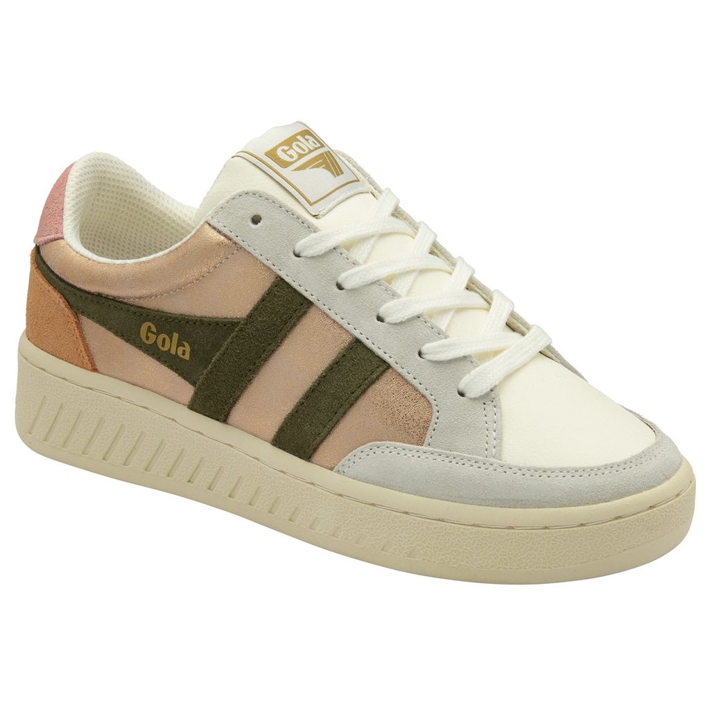 Gola Classics Superslam Blaze Sneakers Rosas Doradas Kaki Coral Rosas España | HFV-048295
