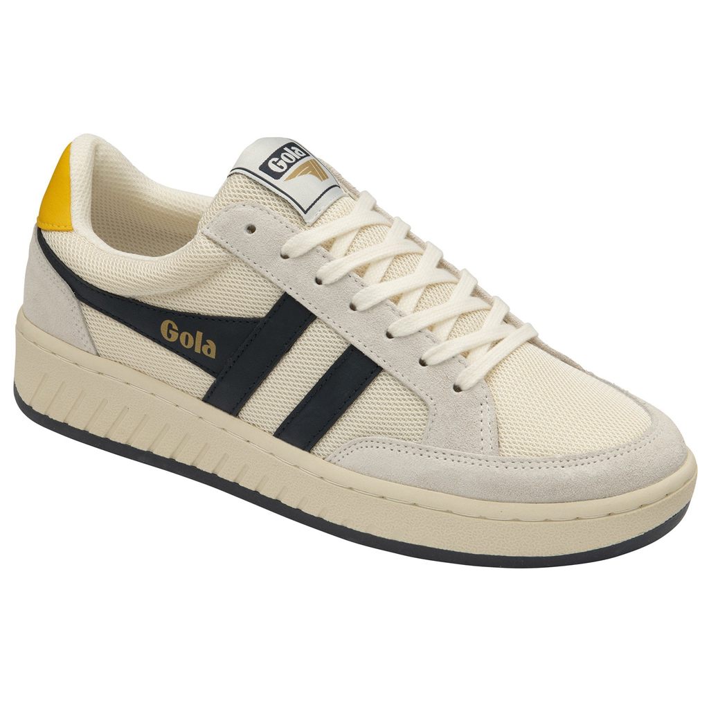 Gola Classics Superslam Mesh Sneakers Blancas Azul Marino España | JYR-243608