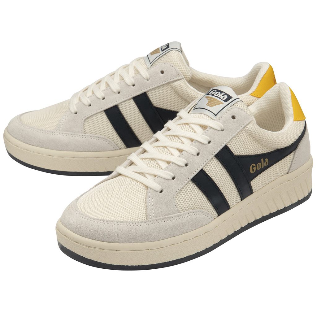 Gola Classics Superslam Mesh Sneakers Blancas Azul Marino España | JYR-243608