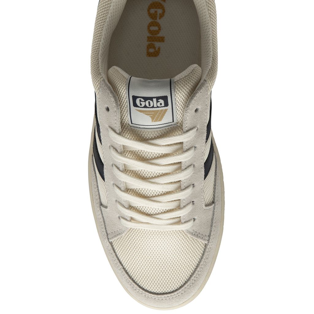 Gola Classics Superslam Mesh Sneakers Blancas Azul Marino España | JYR-243608