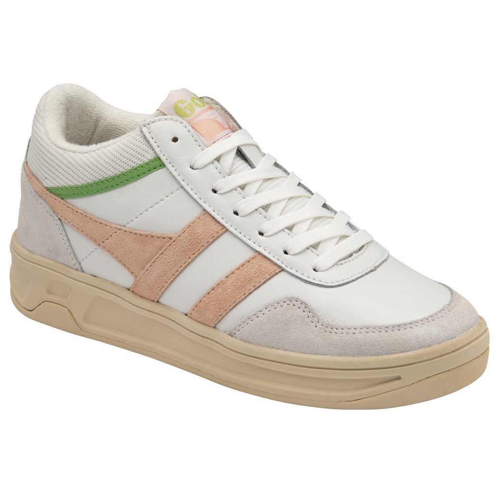 Gola Classics Swerve Sneakers Blancas Rosas Verde España | CJO-527694