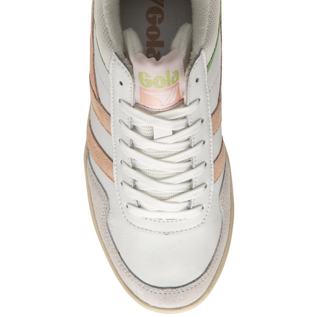 Gola Classics Swerve Sneakers Blancas Rosas Verde España | CJO-527694